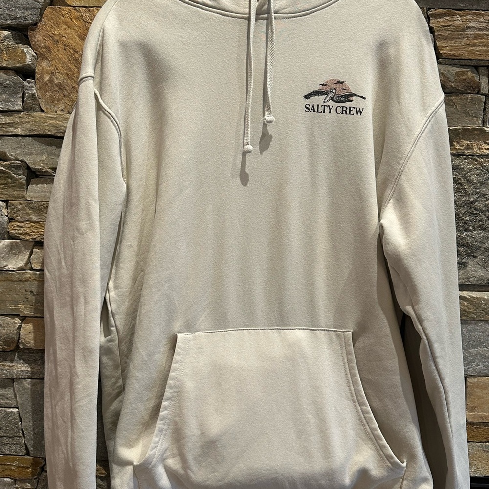 Salty Crew Men's Off-White Hoodie